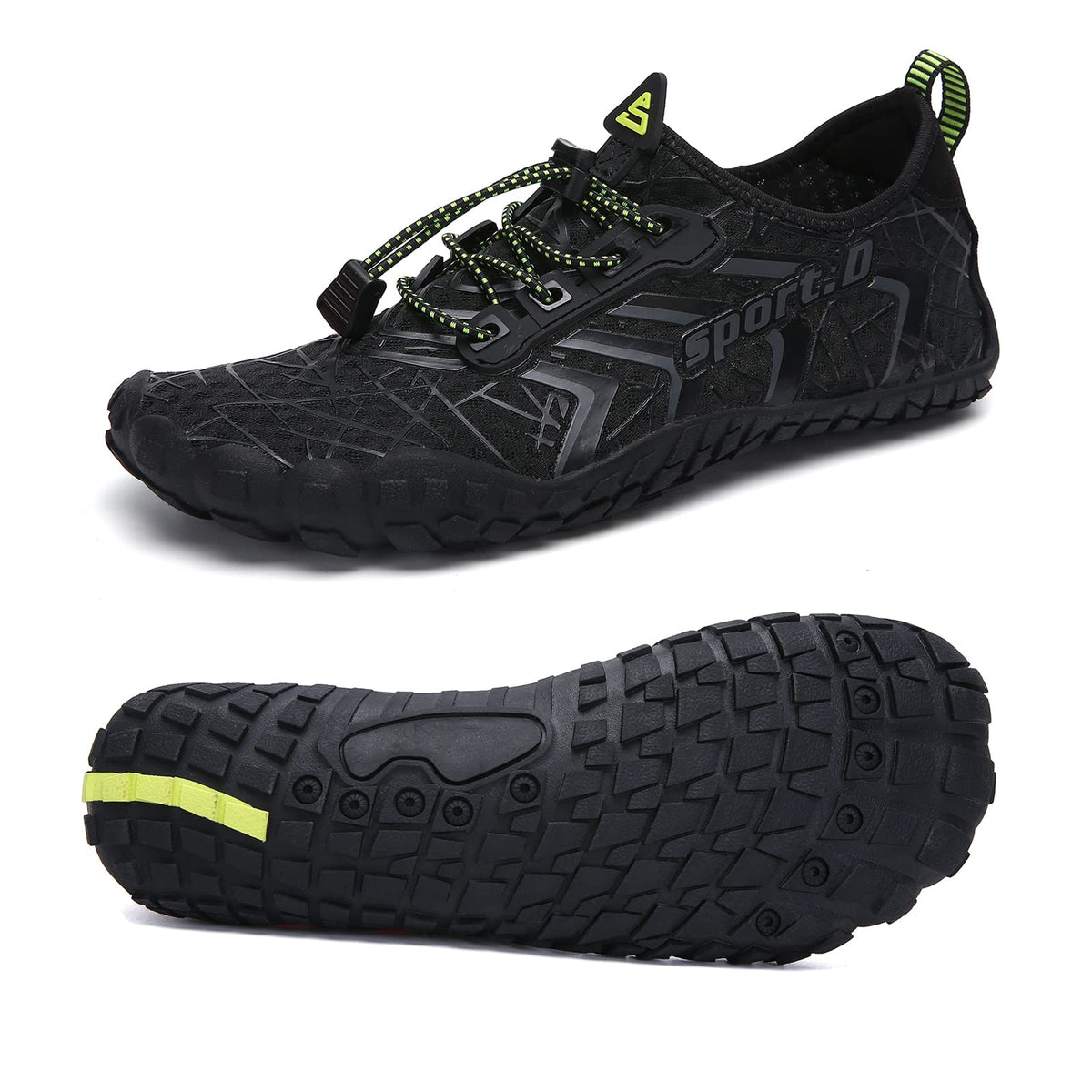 UBFEN Water Shoes for Men Women Quick Dry Swim Aqua Socks