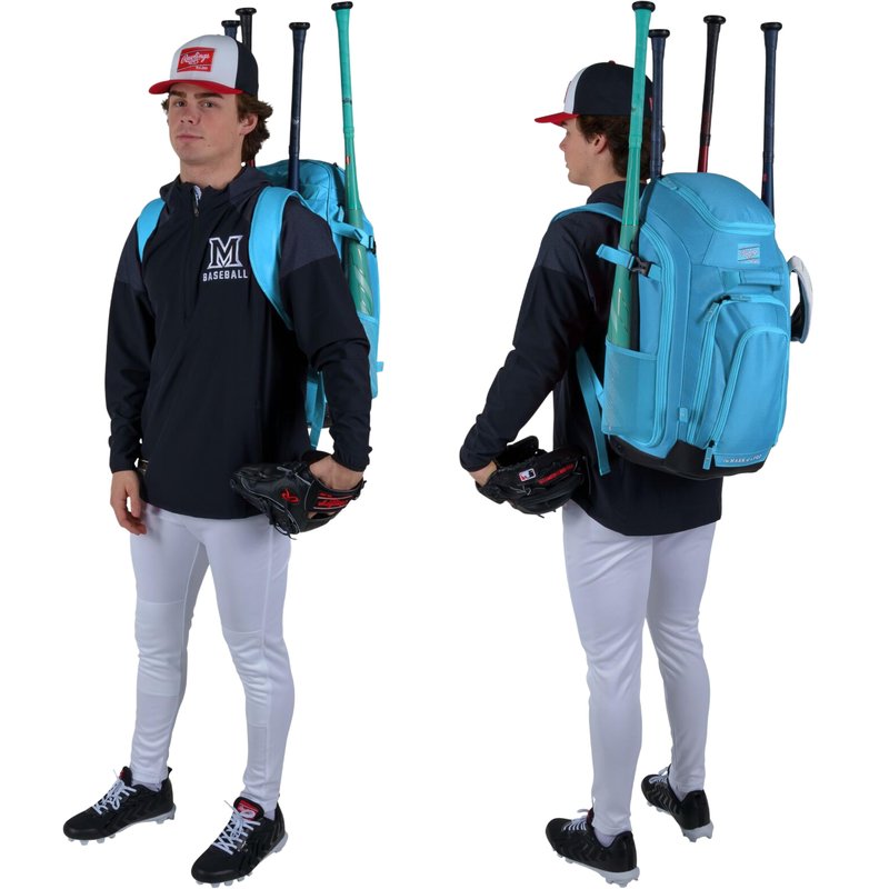 Rawlings | LEGION 2.0 Player's Backpack | Baseball/Softball | BLACK