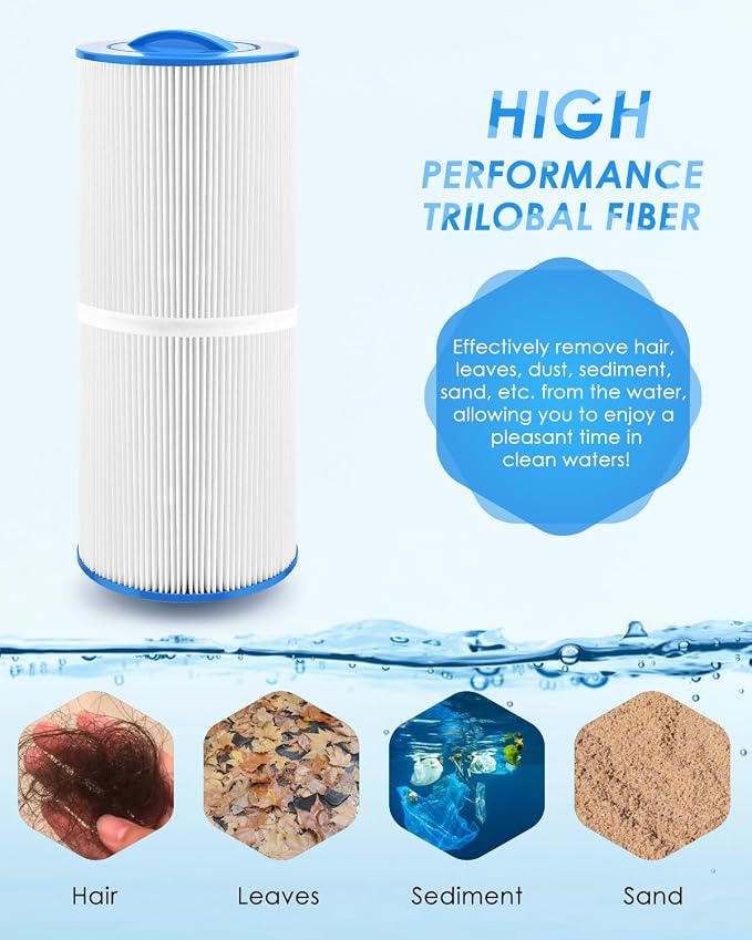 PACETAP Spa Filter Replaces for Unicel 6CH-960, 2 Pack Hot Tub Filter