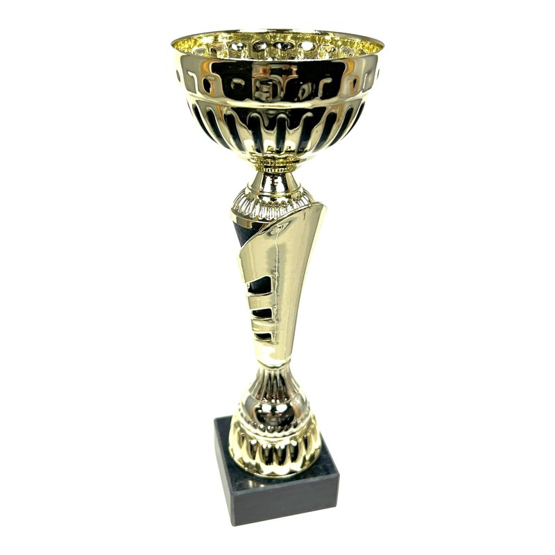 Express Medals 10.25 Inch Black and Gold Trophy Cup - Event, Sport Tournaments, Competitions, Recognition Gift or Award, 10.25 Inches Tall x 3.5 Inches Wide. AMC337-C