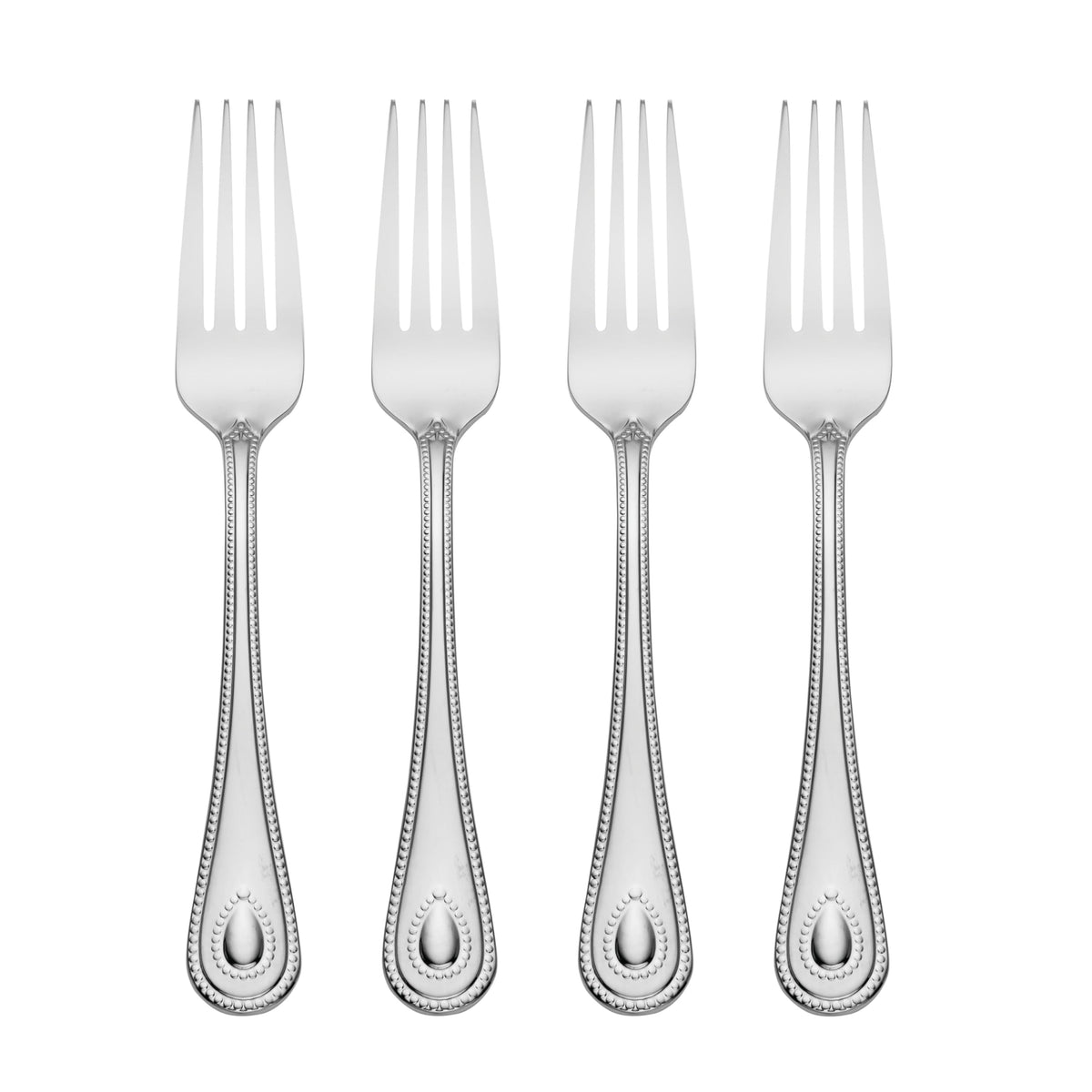 Lenox 894742 French Perle Dinner Forks, Set Of 4