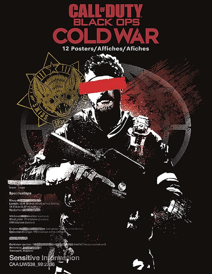 Call of Duty: Black Ops Cold War Poster Book