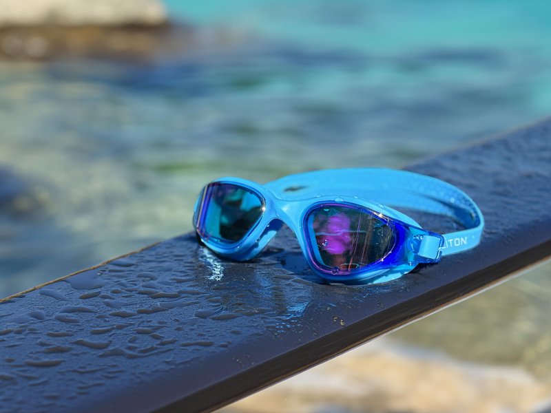Soliton Swim Goggles - Exceptional Comfort, Durable, Leak-Free Seal, Embedded UV Protection, Antifog Swimming Goggles for Men, Women, and Youth