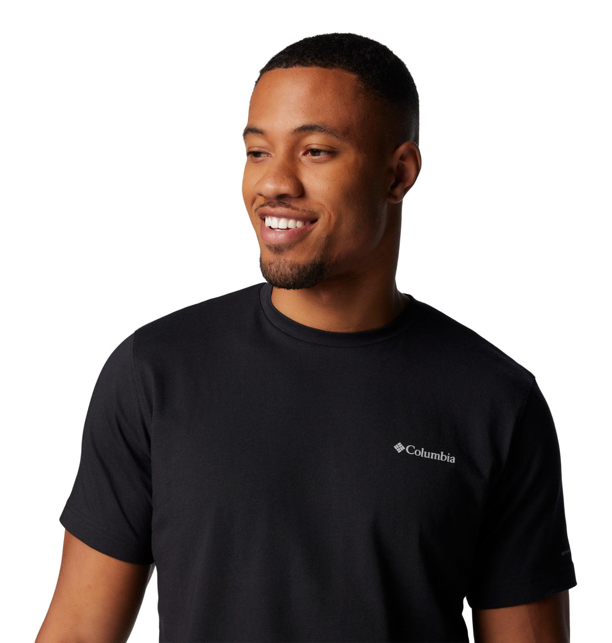 Columbia Men's Thistletown Hills Graphic Short Sleeve, Olive Green Heather/Wanderland Graphic, 1X