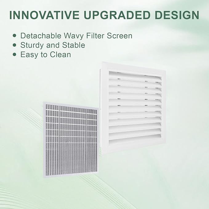 18" X 18" Aluminum Gable Vent
