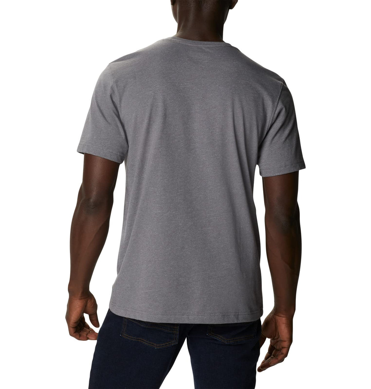 Columbia Mens Thistletown Hills Short Sleeve T-Shirt, City Grey Heather, X-Large Tall