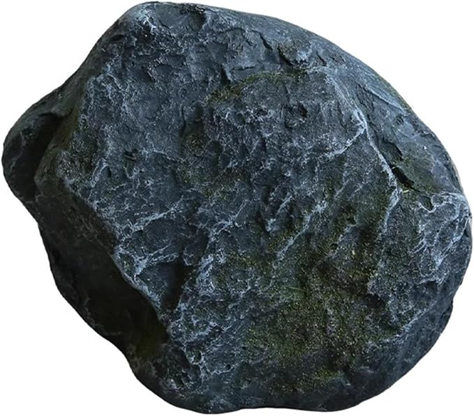 Outdoor Fake Rock Cover Realistic Lightweight Fiberglass Artificial Landscape