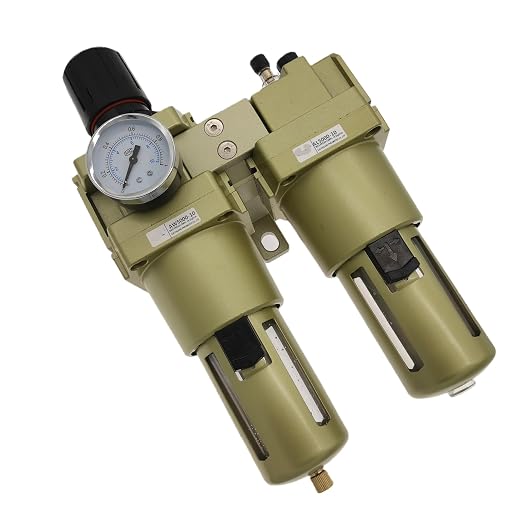 Air Filter Pressure Regulator Water/Oil Trap Separator Combo, Air Tool