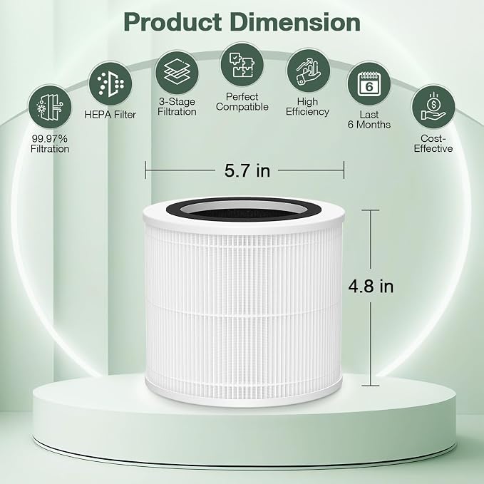 AP100 AP102 Replacement Filter Compatible