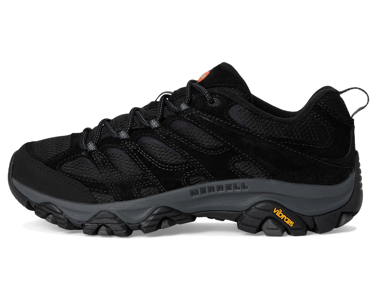 Merrell Mens Moab 3 Hiking Shoe, Black Night, 15 US