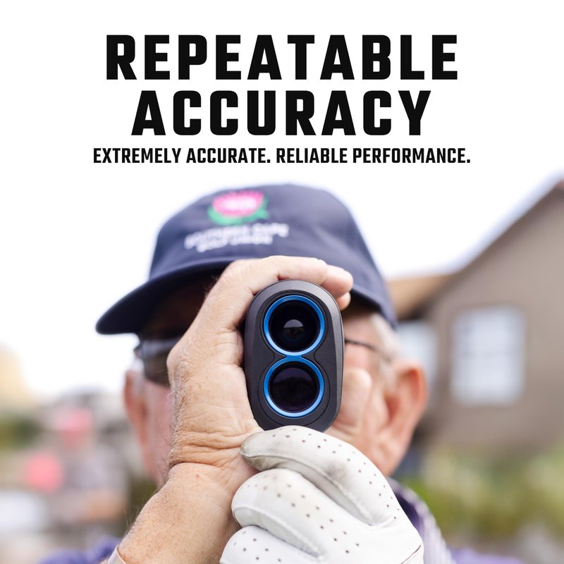Cobalt Q-4 Slope Golf Rangefinder – Tournament Legal, Precision Laser Technology, 6X Magnification, 1,300-yd Range, HD/ED Optics, Pin & Vibration Lock, Waterproof, Durable, with Premium Case