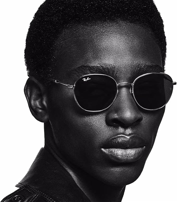 Ray-Ban RB3447 ROUND METAL Sunglasses For Men +BUNDLE with ACCESSORY EYEWEAR KIT