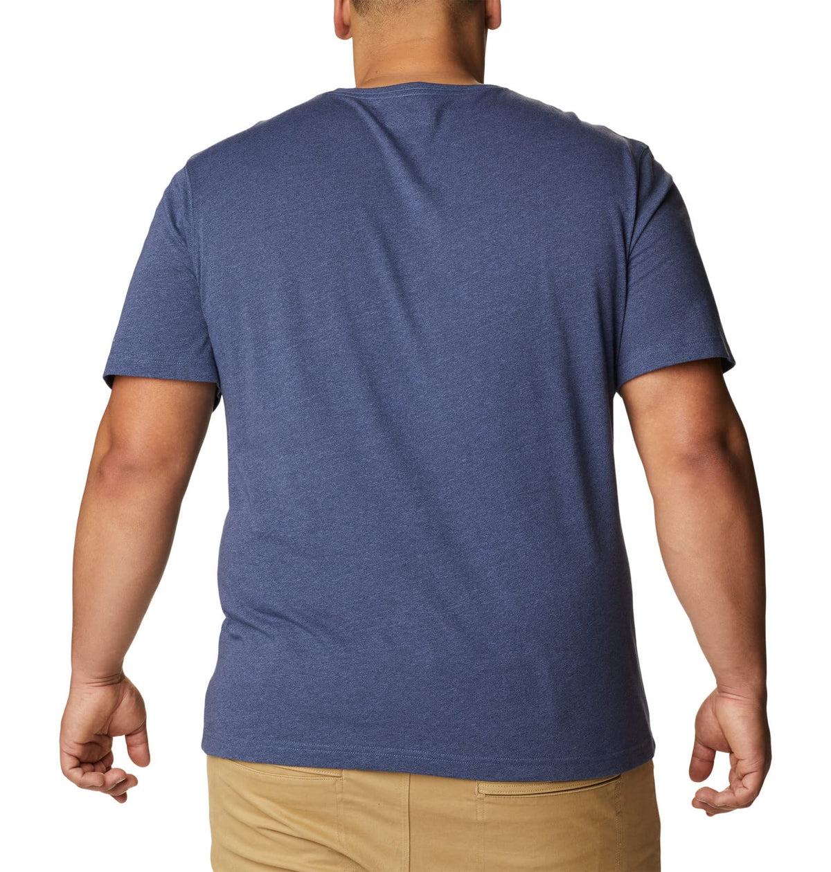 Columbia Mens Thistletown Hills Short Sleeve T-Shirt, Dark Mountain Heather, Large Tall