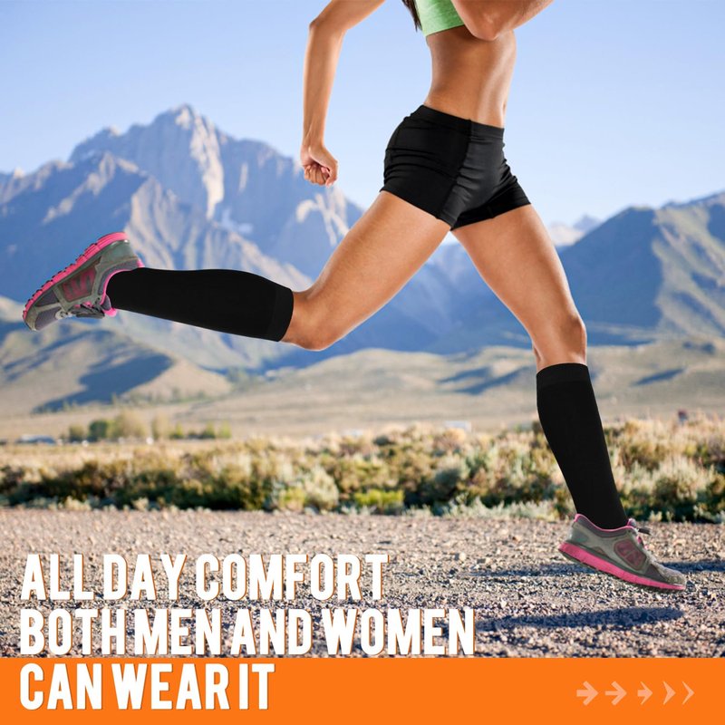 Sooverki Copper Compression Socks for Women & Men Open Toe 15-20mmHg is Best Support for Circulation Recovery and All Day Wear