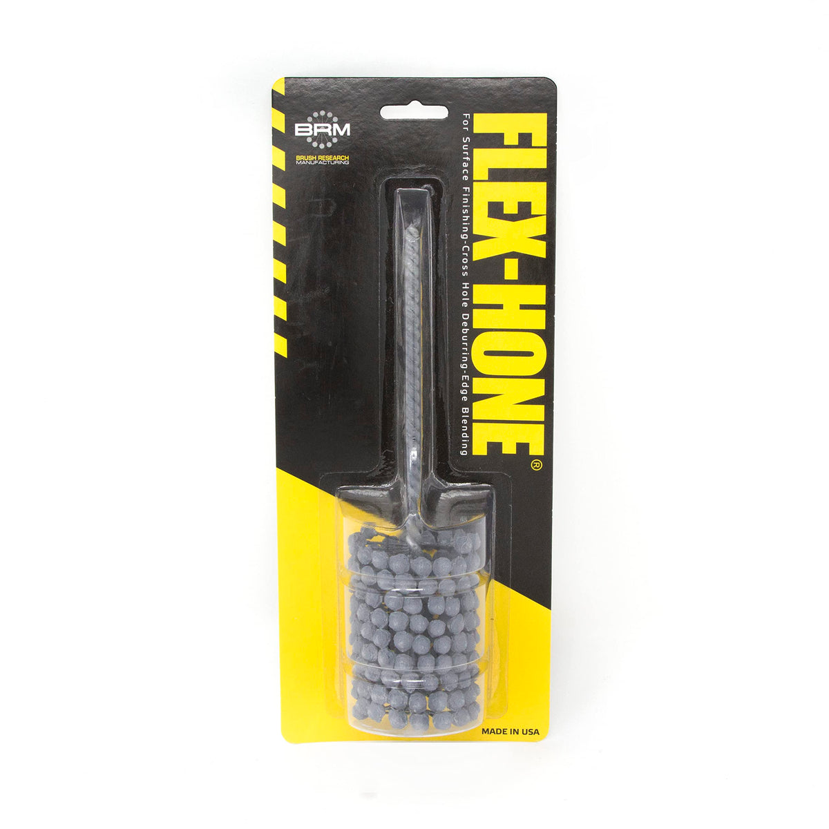 Brush Research BC17812 FLEX-HONE®, 1-7/8" (47.6mm) Diameter, 120 Grit, Silicon Carbide, For Mild Steel, Stainless Steel, Cast Iron and Softer Ferrous Materials