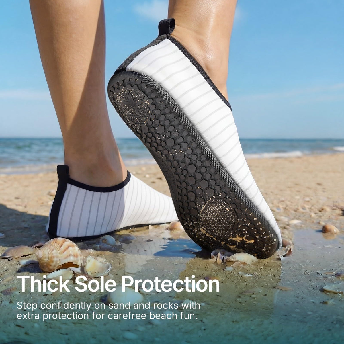 Water Shoes for Women Men Quick-Dry Aqua Socks Swim Beach Outfits Barefoot