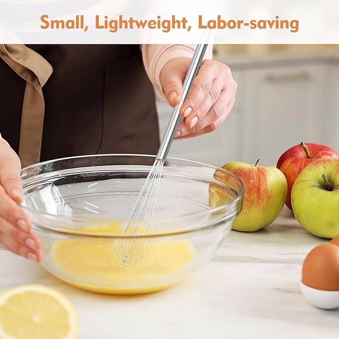 1 PCS Mini Whisk,Small Whisks for Cooking