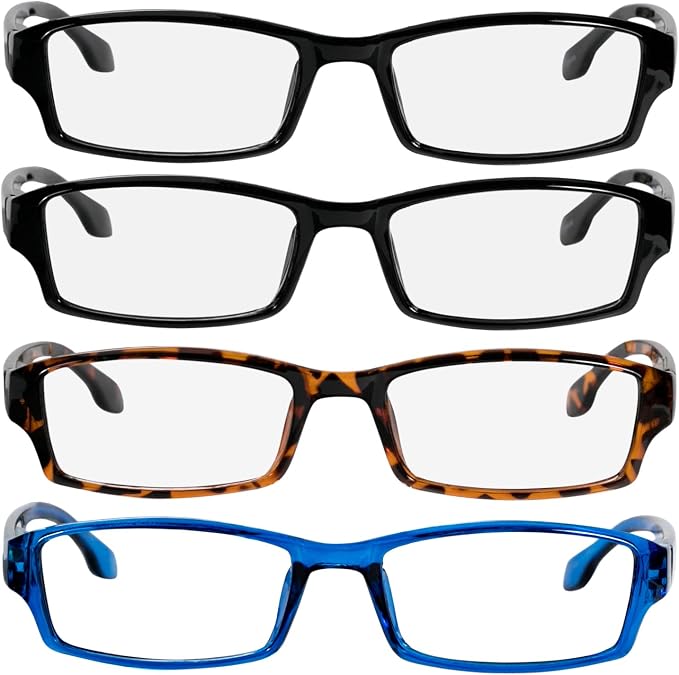 TruVision Readers Reading Glasses, Comfort Spring Hinges