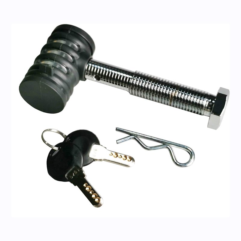 MaxxHaul 50376 Threaded Hitch Locking Pin for MaxxHaul Models 70210, 50250 & 50606 Bike Racks with Compatible Parts ONLY, M16 Threaded pin Works on The 2" receivers Less Than 3.3" Wide