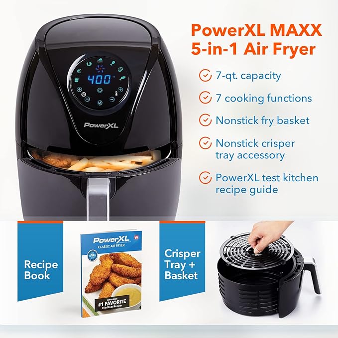 PowerXL 7QT Air Fryer Maxx Classic