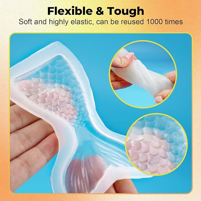 JDiction Brush-On Silicone Mold Making Kit, 10-15 Minute Fast Cure, 20oz