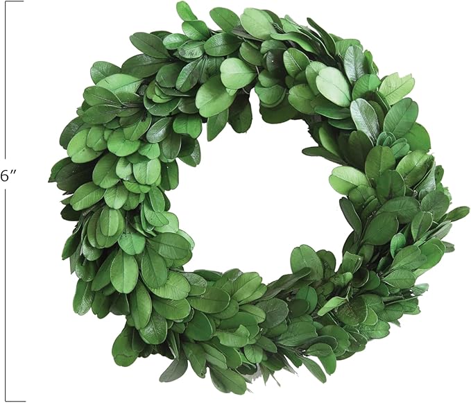 Preserved Boxwood Wreath