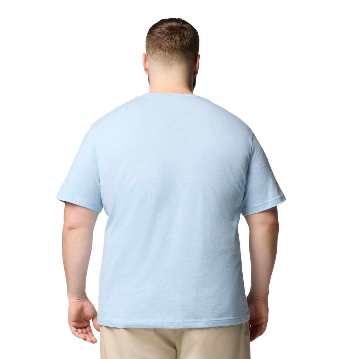 Columbia Mens Thistletown Hills Short Sleeve T-Shirt, Ripple Blue Heather, 5X Tall