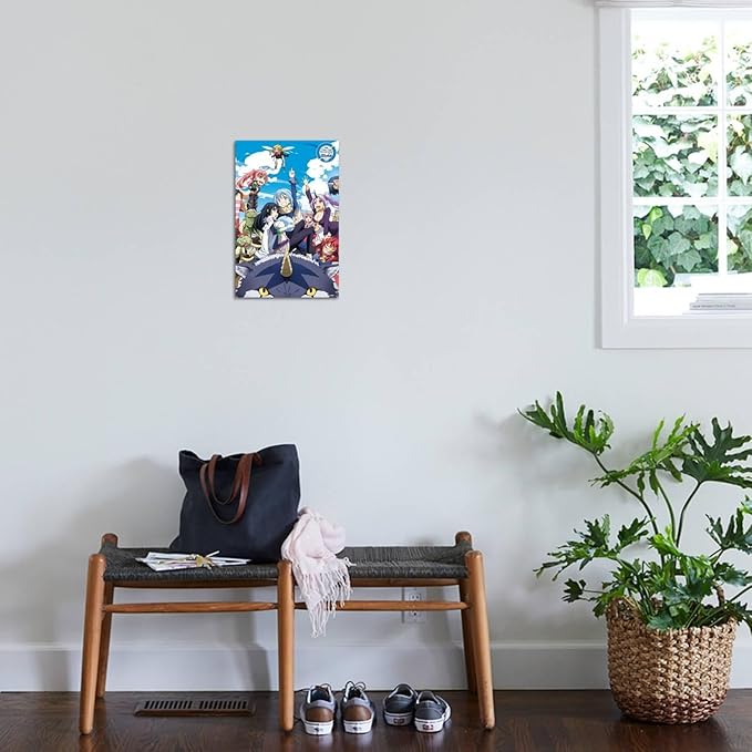 Trends International That Time I Got Reincarnated As A Slime - Group Wall Poster, 19L x 13W, Premium Unframed Version