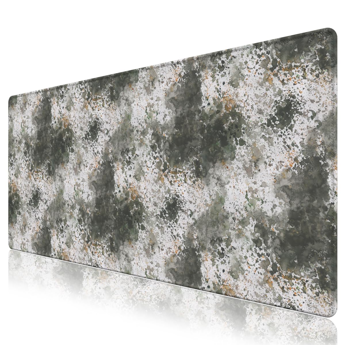 icolor Extended Gaming Mouse Pad,Stitched Edges XXL Large Desk Mat,Non-Slip Base Keyboard Desk Pads for Home Office & Gamers,35.4 x 15.7 in Desk Blotter Pad Protector (DeskMat002, 35.4 x 15.7 in)