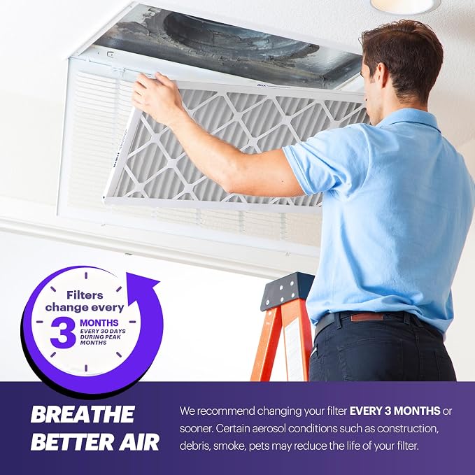 BNX TruFilter 14x24x1 Air Filter MERV 8