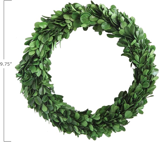 Creative Co-Op Preserved Genuine Boxwood Wreath