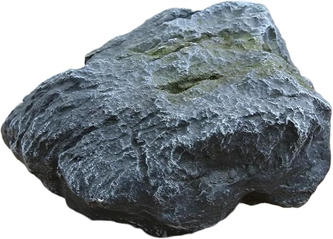 Outdoor Fake Rock Cover Realistic Lightweight Fiberglass Artificial Landscape