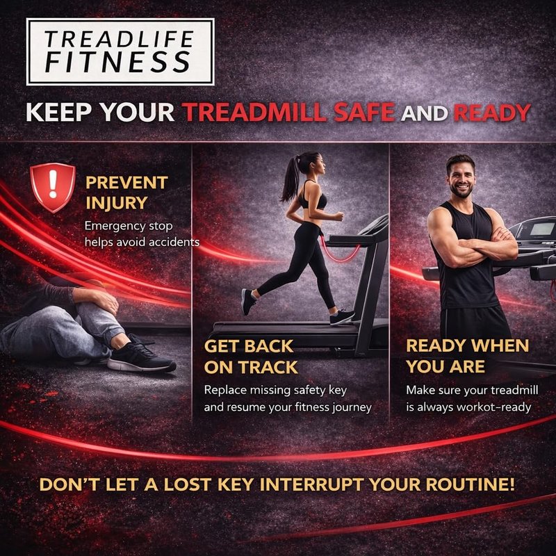 Treadmill Safety Key | Part Number 347877 | Compatible with NordicTrack X22I Interactive NTL290162
