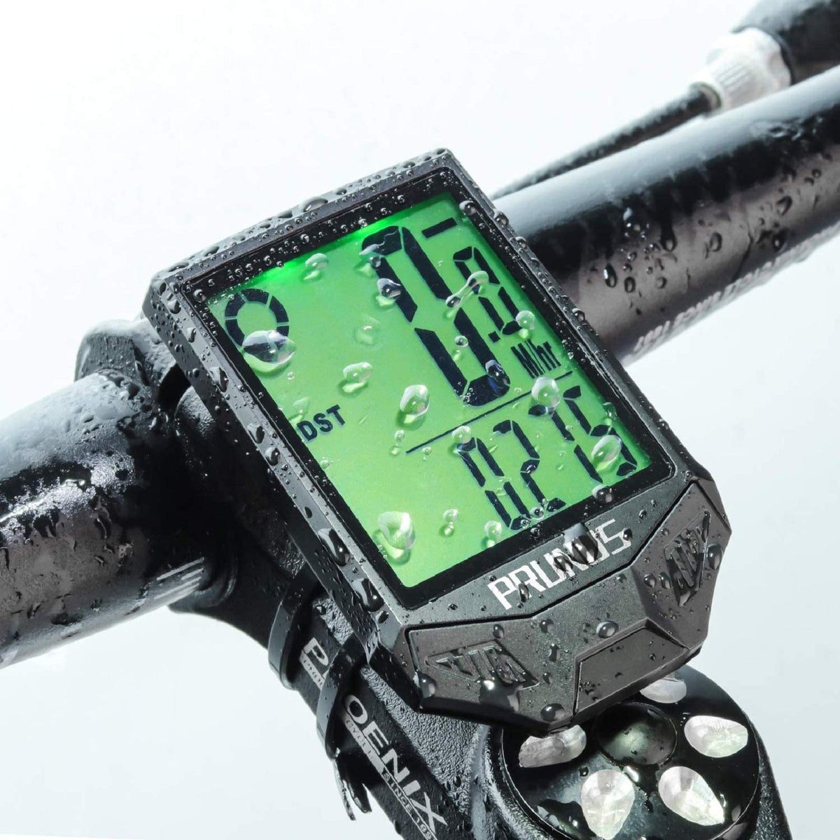 PRUNUS Bike Speedometer and Odometer Wireless Waterproof Bicycle Computer