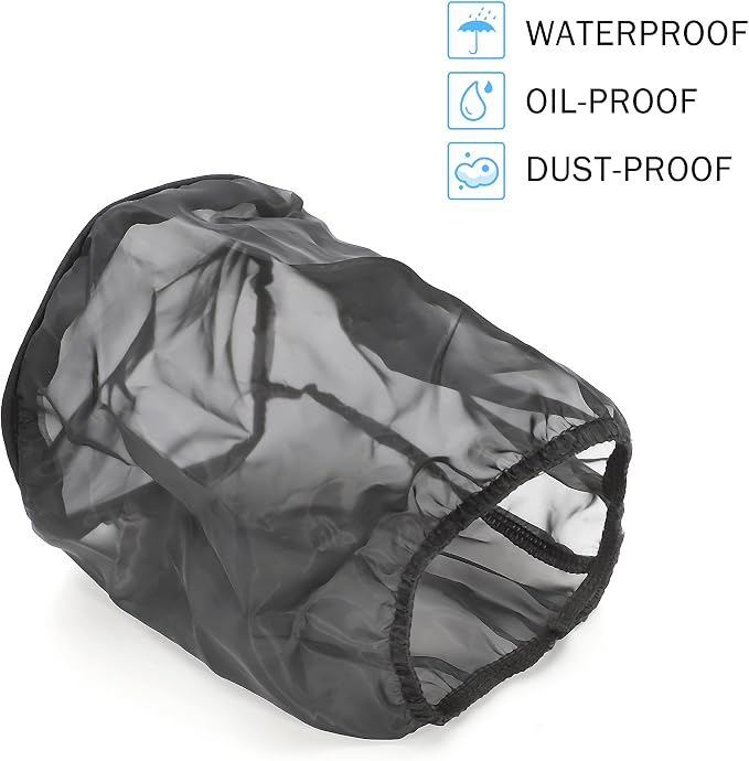 TOMALL Air Filter Wrap for Car Air Intake Filter Protective Cover Dustproof