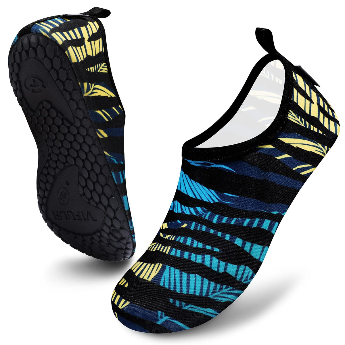 VIFUUR Water Shoes for Men Women Barefoot Quick Dry Aqua Socks Slip On