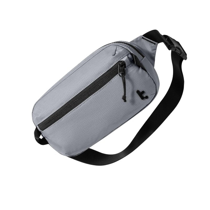 tomtoc 1.5L Sling Bag with RFID Blocking, Crossbody Bag Minimalist Chest Shoulder Pack for Men and Women, Water-resistant Lightweight Casual Waist Fanny Pack for Travel, Daily Use