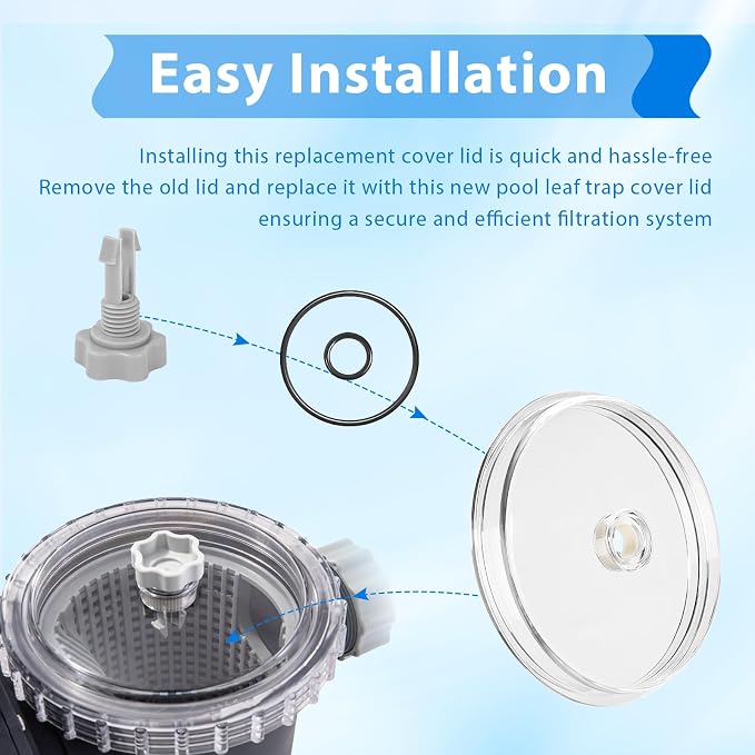 11480 Pool Pump Filter Cover Lid Compatible