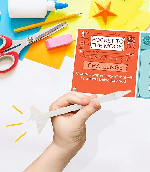 Carson Dellosa Stem Challenges, Seasonal, Physical, Life, Earth and Space Science Kits for Kids Ages 8-12, Educational Games and Experiments for 3rd Grade and Up