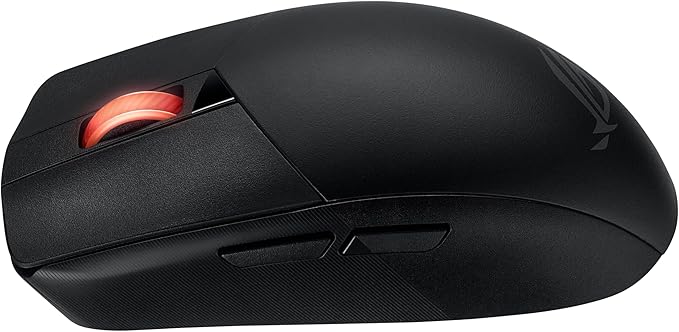 ASUS ROG Strix Impact III Wireless Gaming Mouse, 57 G Lightweight, 36K DPI Sensor, Bluetooth & 2,4GHz RF, ROG SpeedNova, Up to 618hrs Battery Life, Replaceable Switches, ROG Omni Receiver, Black