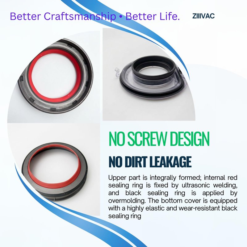 Dust Bin Replacement Compatible With Dyson V11 V15 SV14 SV15 SV22 cordless vacuum cleaner, Canister vacuum attachments for Part no.965443-01