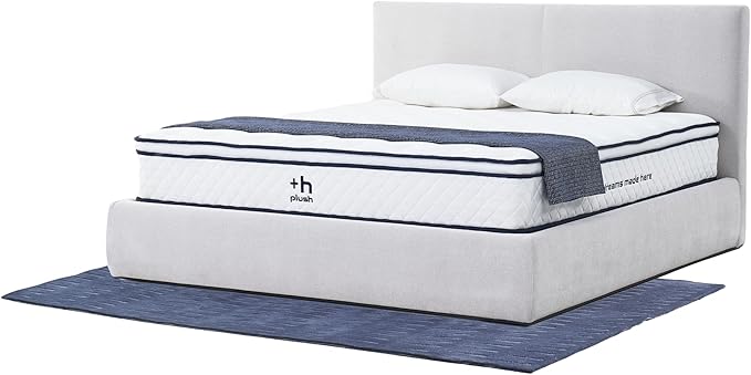 Plush Dream Full Mattress 12 Inch Hybrid Pocketed Springs - Mattress in a Box with Memory Foam, Soft Plush Feel, Motion Isolation, Multi-Zone Spinal Support