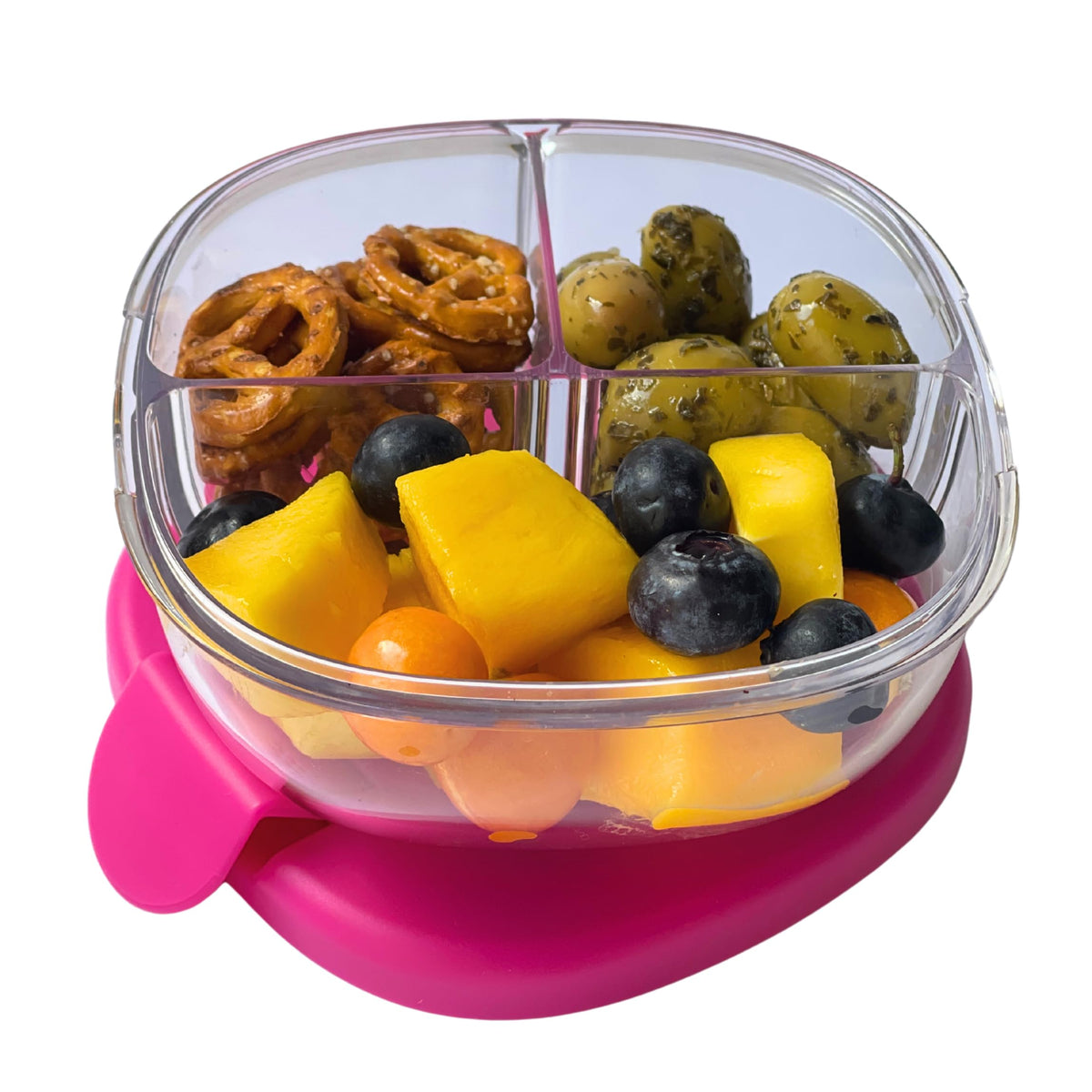 Yumbox Snack Bowl (Raspberry Pink)