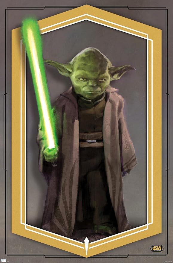 Trends International Star Wars: The High Republic - Yoda Wall Poster, 14.725" x 22.375", Premium Unframed Version