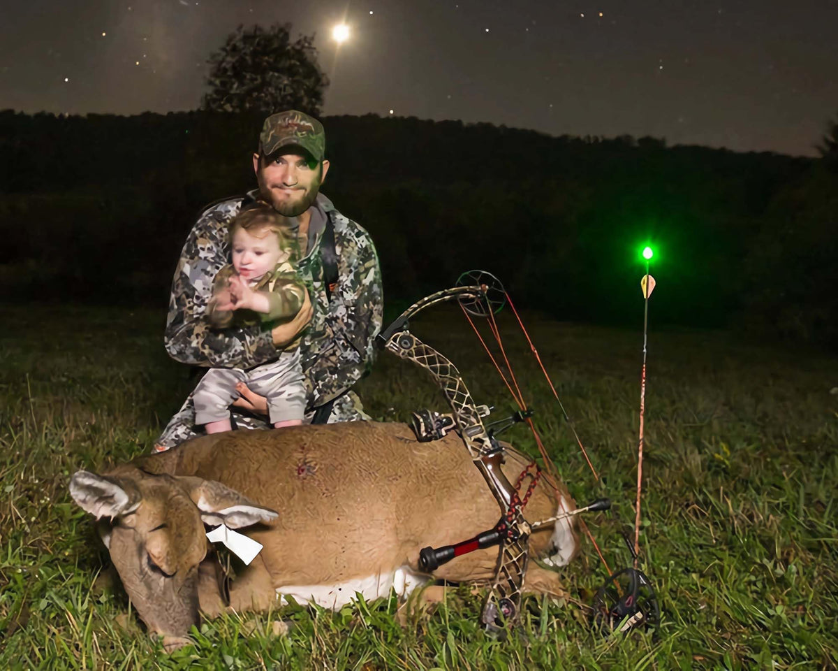 Reikawa G X H S GT Lighted Nocks for Arrows with .165 .204 .233 .244 .246 Light up Knocks Archery illuminocks Compound Bow LED Arrow Nocks for Hunting Shooting 6-Pack
