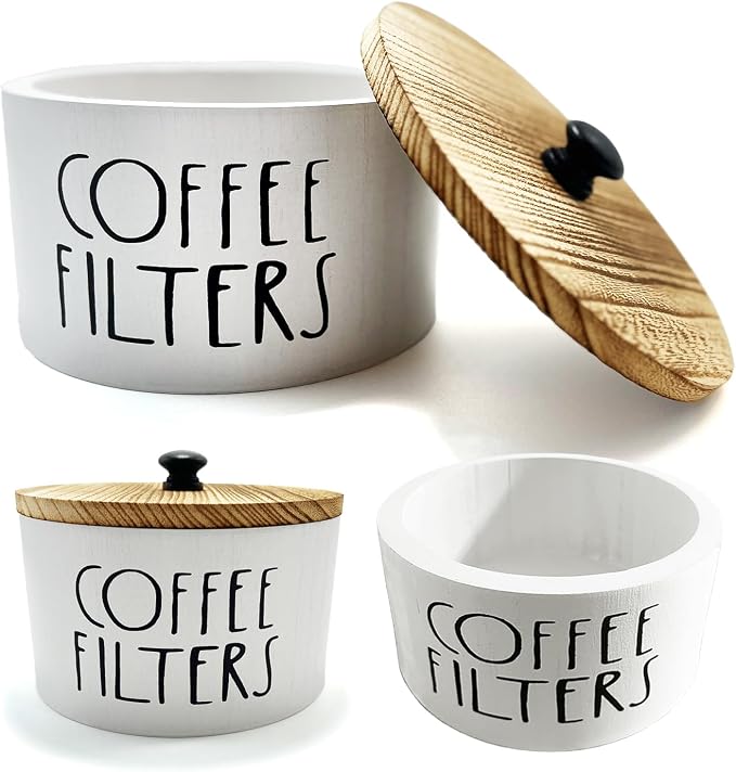 Wooden Coffee Filter Holder