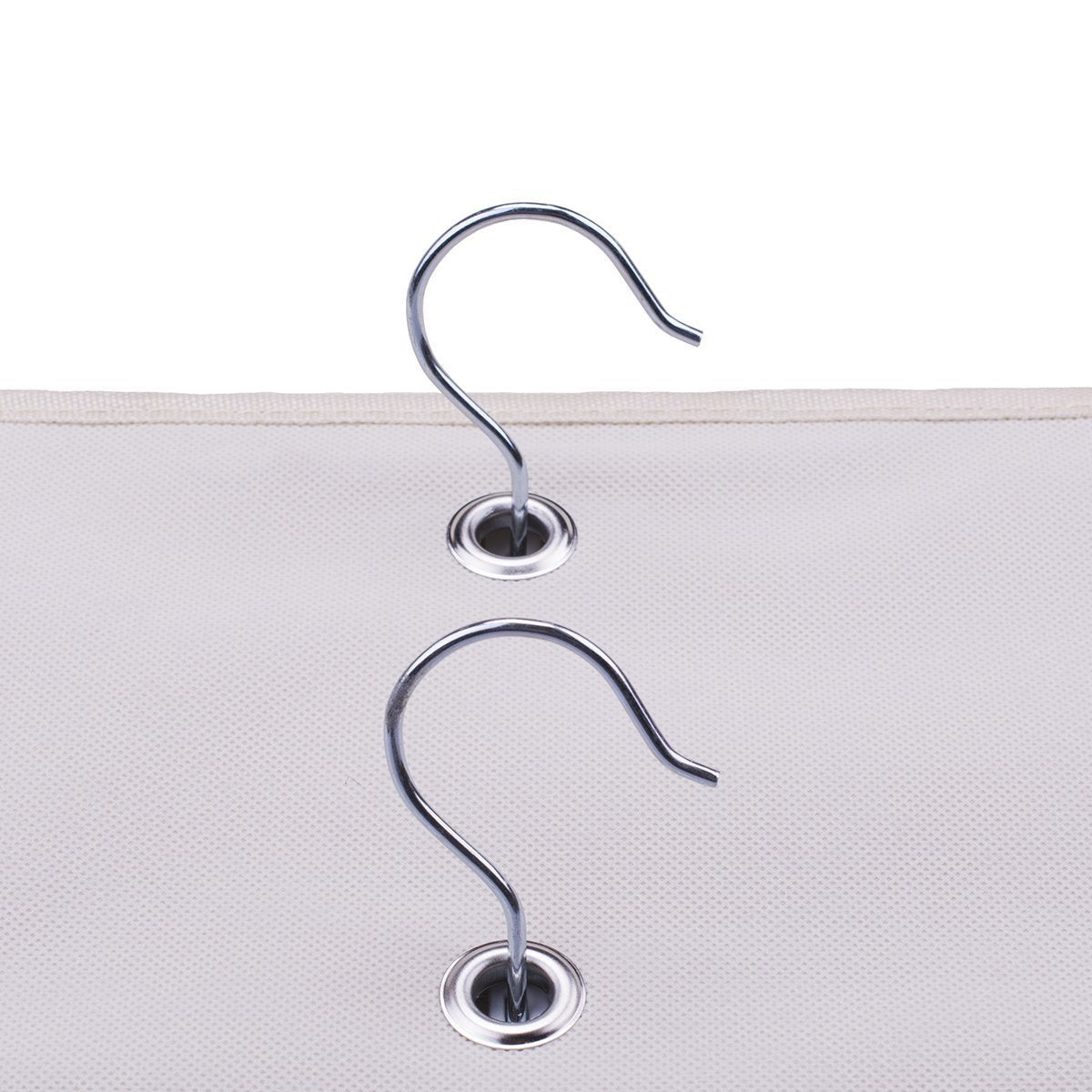 LONGTEAM Hanging Purse Handbag Organizer Homewares Nonwoven 10 Pockets Hanging Closet Storage Bag