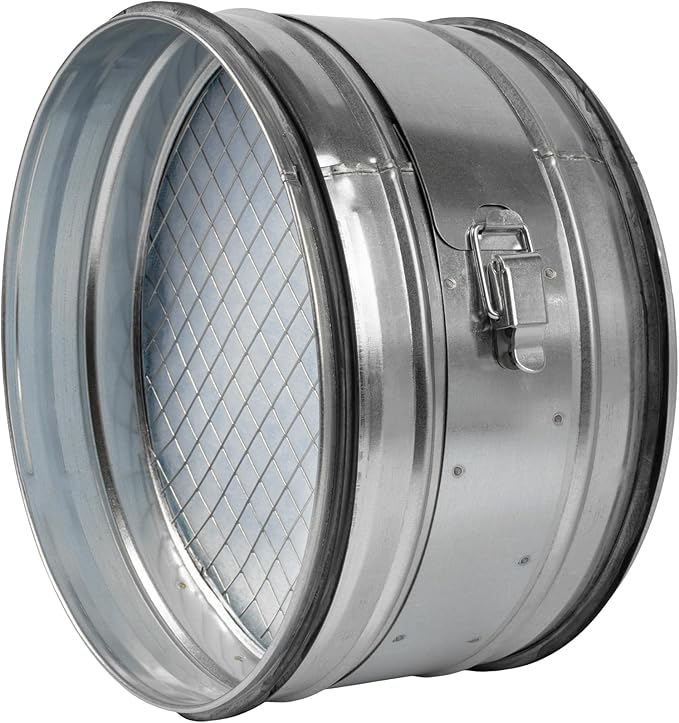 10" Inch Inline Round Duct Filter