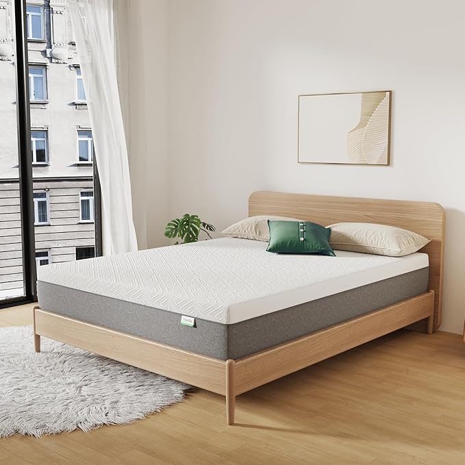 Novilla Mattress Full, Cooling Gel Memory Foam Mattress 8 Inch for Contour Support & Pressure Relieving & Plush Comfort, CertiPUR-US Certified Foam