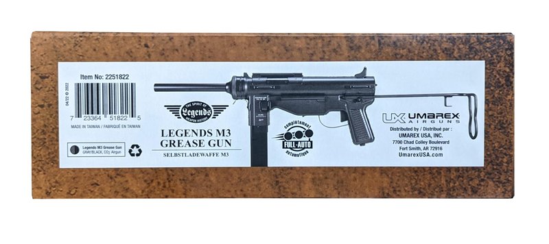 Umarex Legends M3 Grease Gun .177 Caliber BB Gun Air Rifle